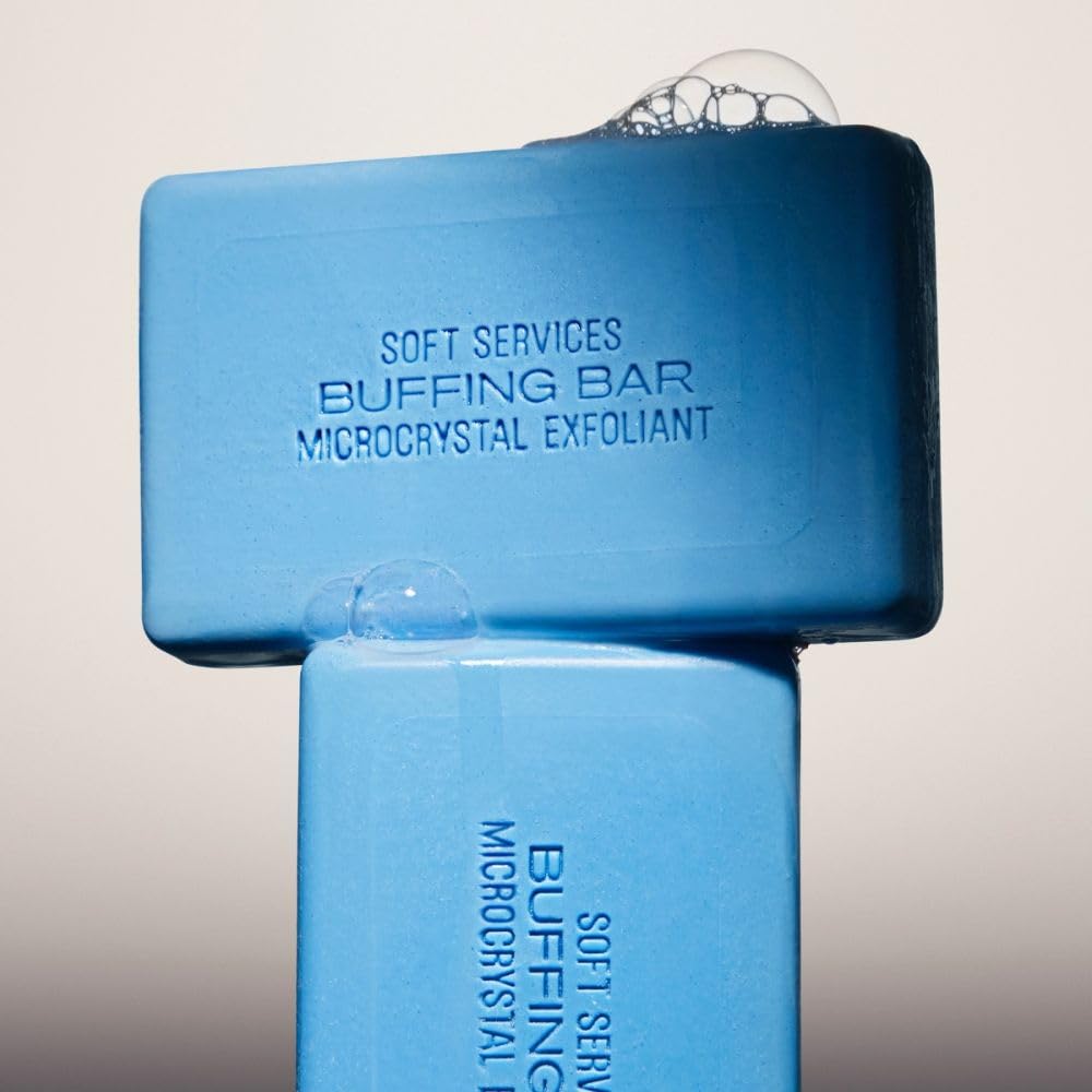 JIGME CALA bar creating lather in shower for gentle cleansing and buffing