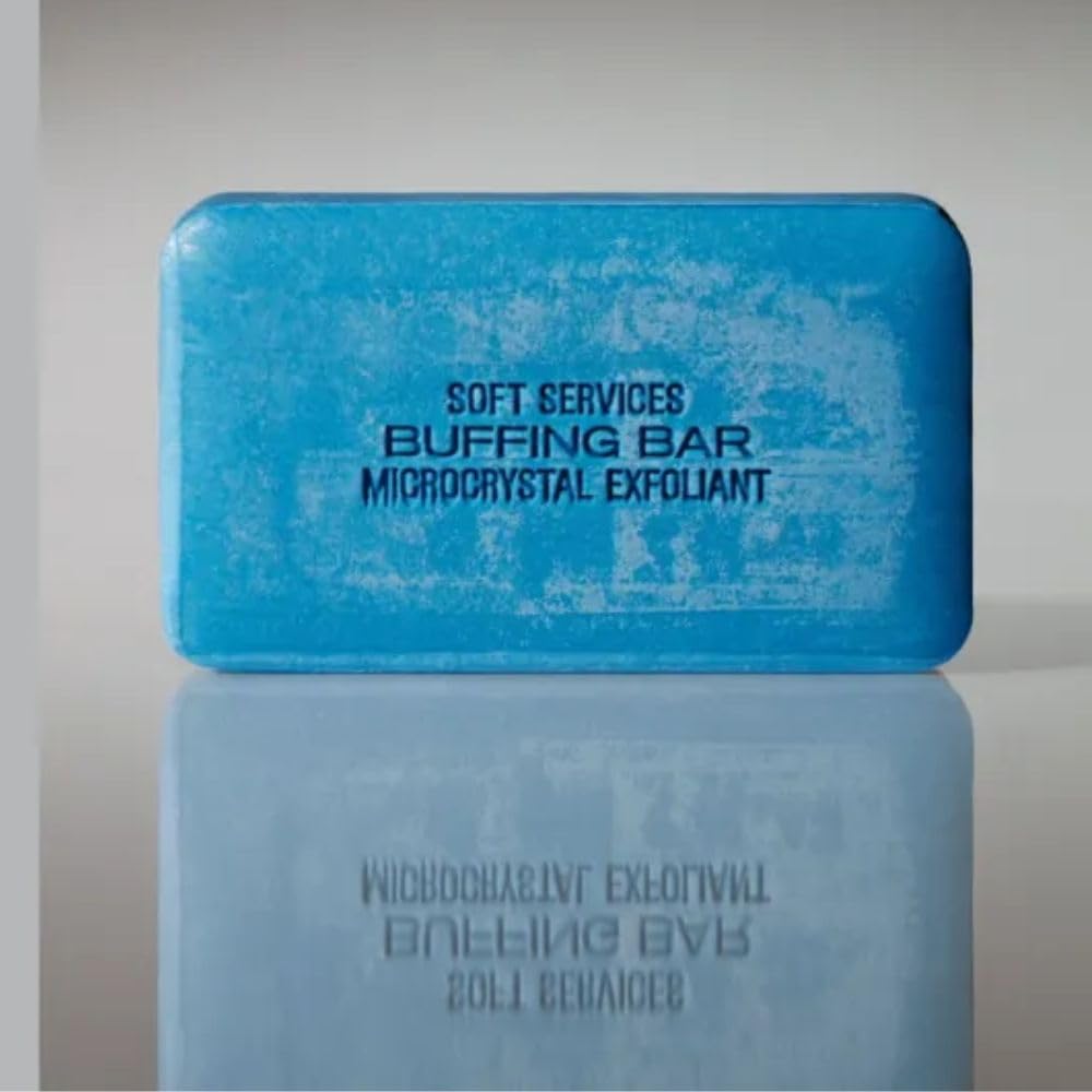 JIGME CALA bar beside razor illustrating pre- and post-shave skin prep