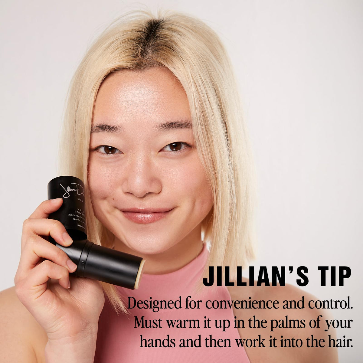 Jillian Dempsey Roadie before and after in hair showing added texture and separation