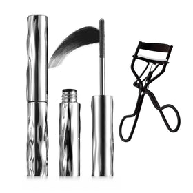 Jiodama front packaging showing mascara duo and curler for convenient travel