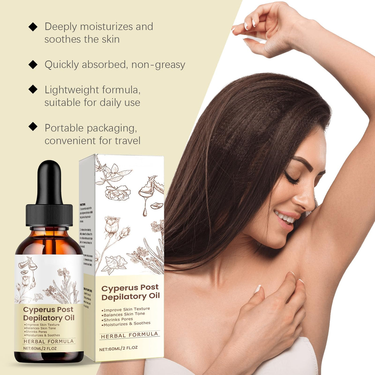 JISKG ingredients flatlay with cyperus seeds for natural formulation benefit