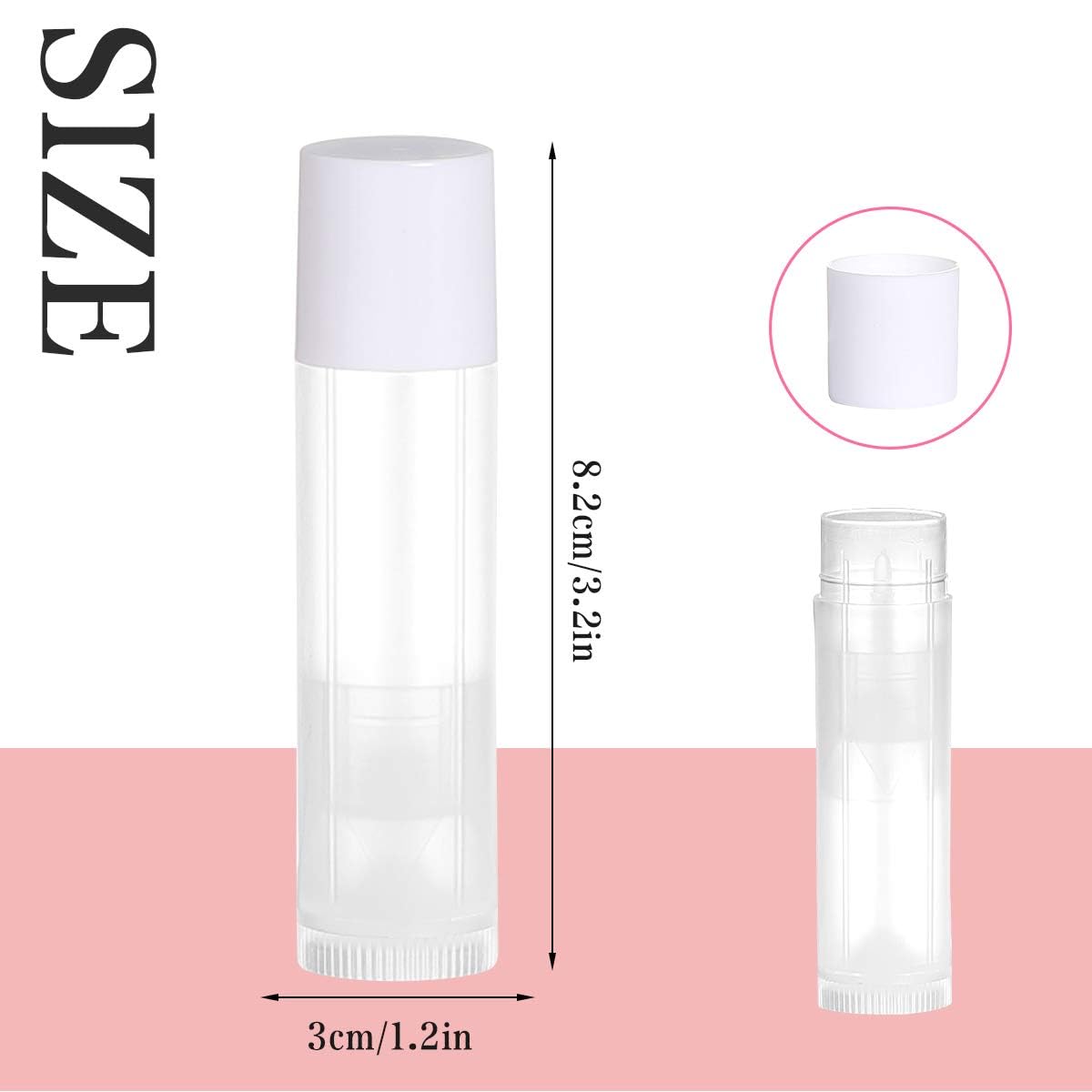 JIUZHU cap closed on tube protecting contents for travel