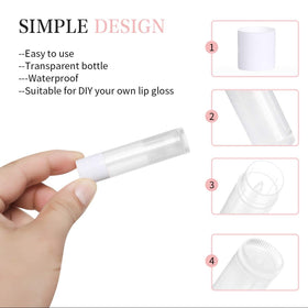 JIUZHU open top wide-mouth tube simplifies pouring and filling