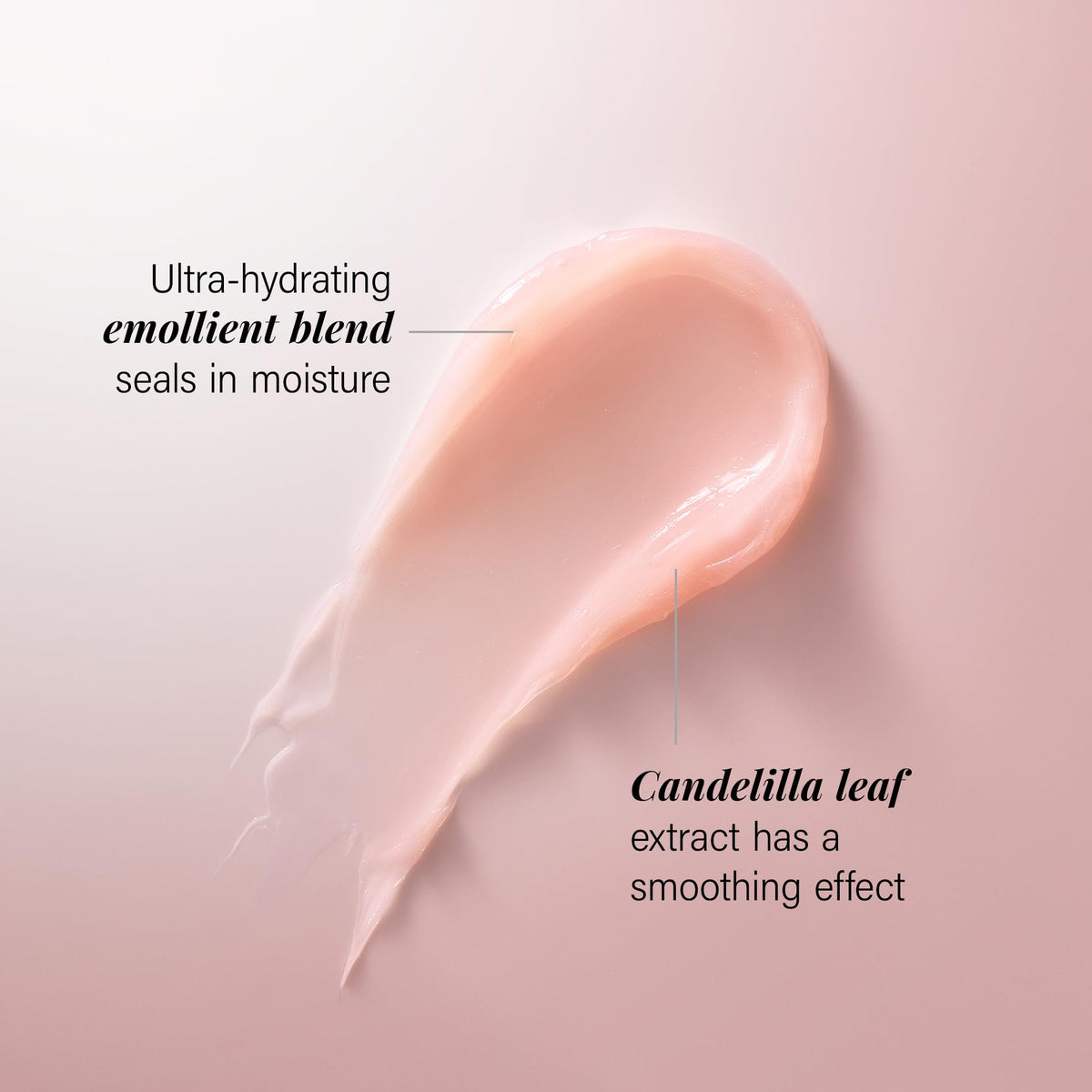 JLO BEAUTY open tube showing smooth balm texture for easy application benefit