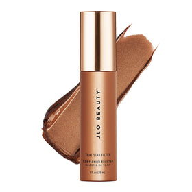 JLO BEAUTY front packaging showing product and benefits