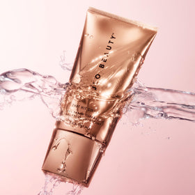 JLO BEAUTY on bathroom counter in lifestyle setting inspiring daily use