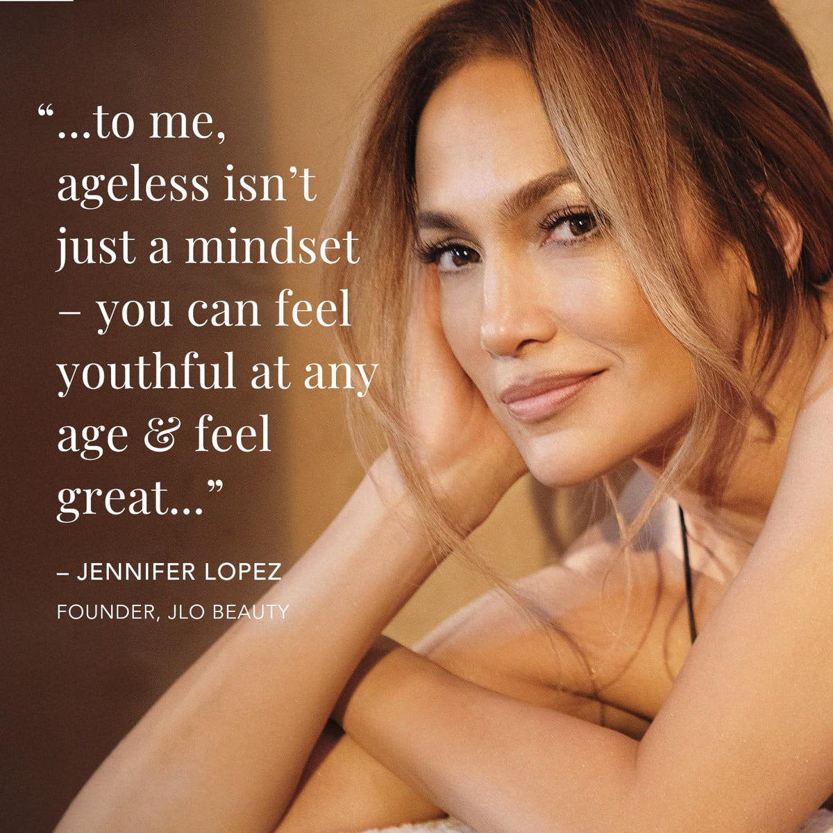 JLO BEAUTY pump dispense showing controlled amount and ease