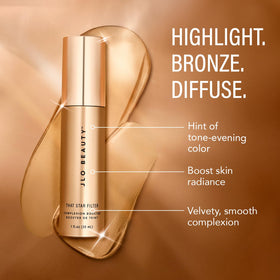 JLO BEAUTY mixed with moisturizer for customizable all-over glow