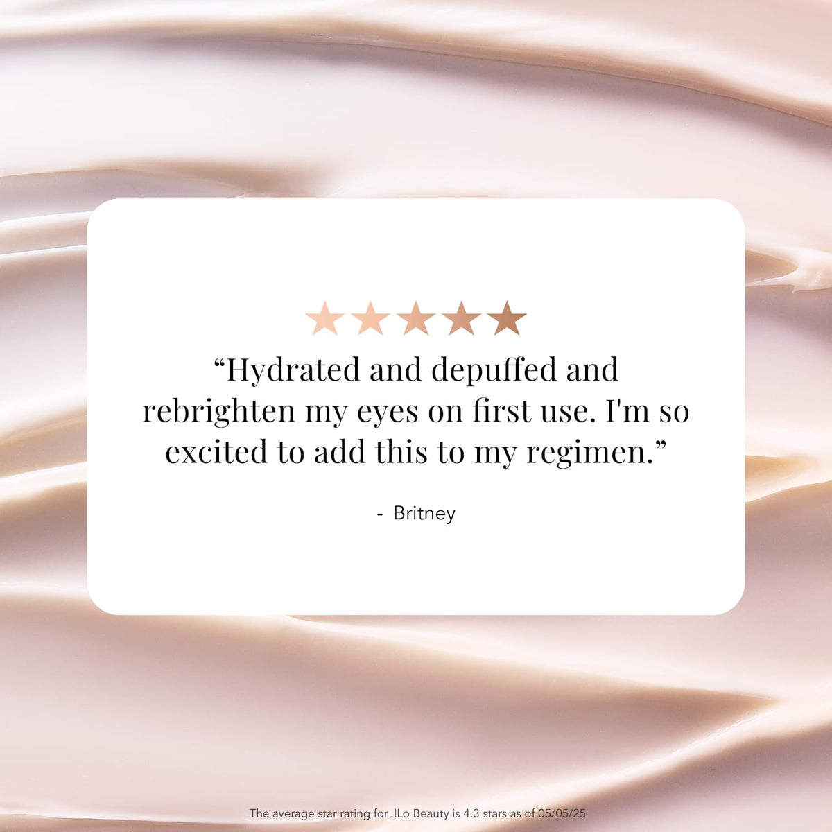 JLO BEAUTY patch contour fit illustrating comfortable under-eye adhesion