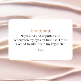 JLO BEAUTY patch contour fit illustrating comfortable under-eye adhesion