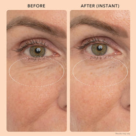 JLO BEAUTY bottle label closeup showing active ingredients and clarity