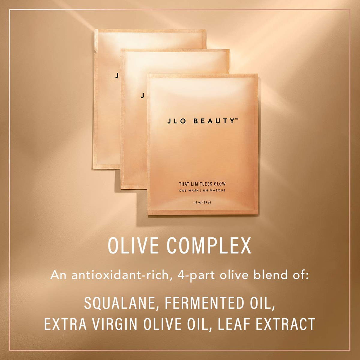 JLO BEAUTY glow serum texture close-up highlighting hydrating consistency
