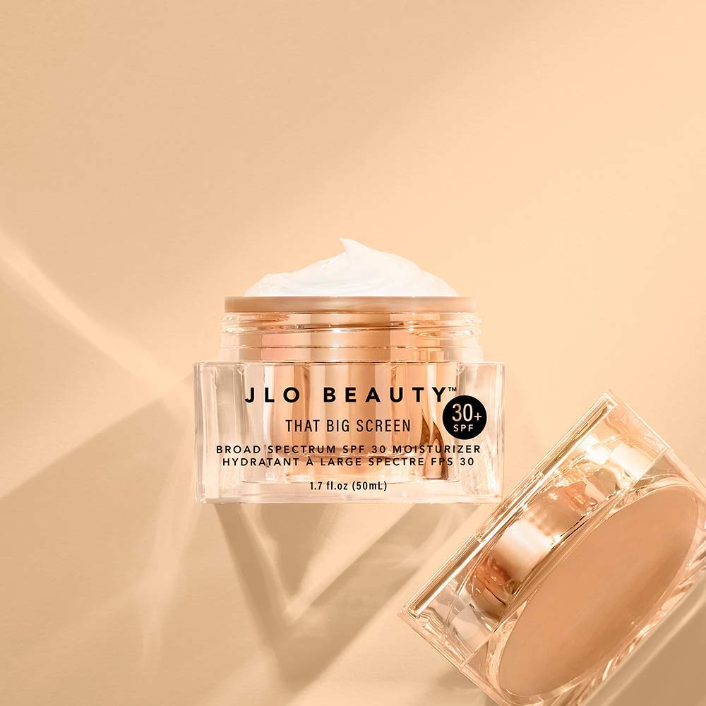 JLO BEAUTY layered under foundation to show smooth makeup base