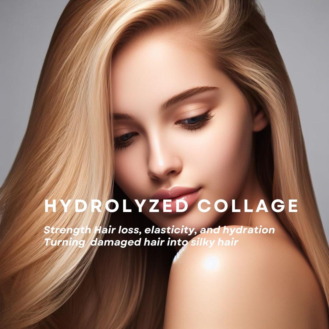 jmella conditioner pouring from bottle illustrating easy application and coverage