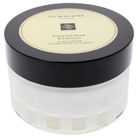 Jo Malone body crème open showing creamy texture and rich moisturizing benefit