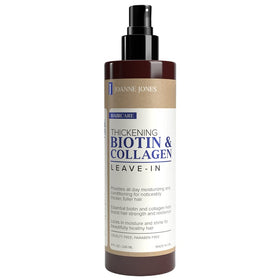 Joanne Jones front bottle view showing product and volumizing benefit