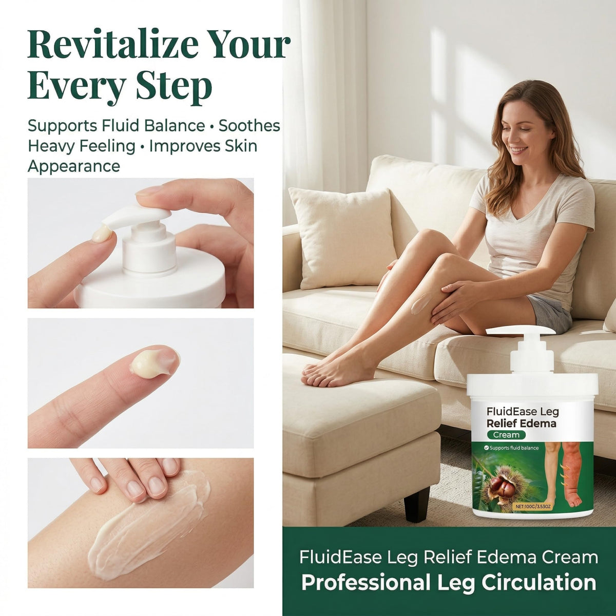 joanofarc lifestyle scene of relaxed legs on sofa demonstrating comfort benefit