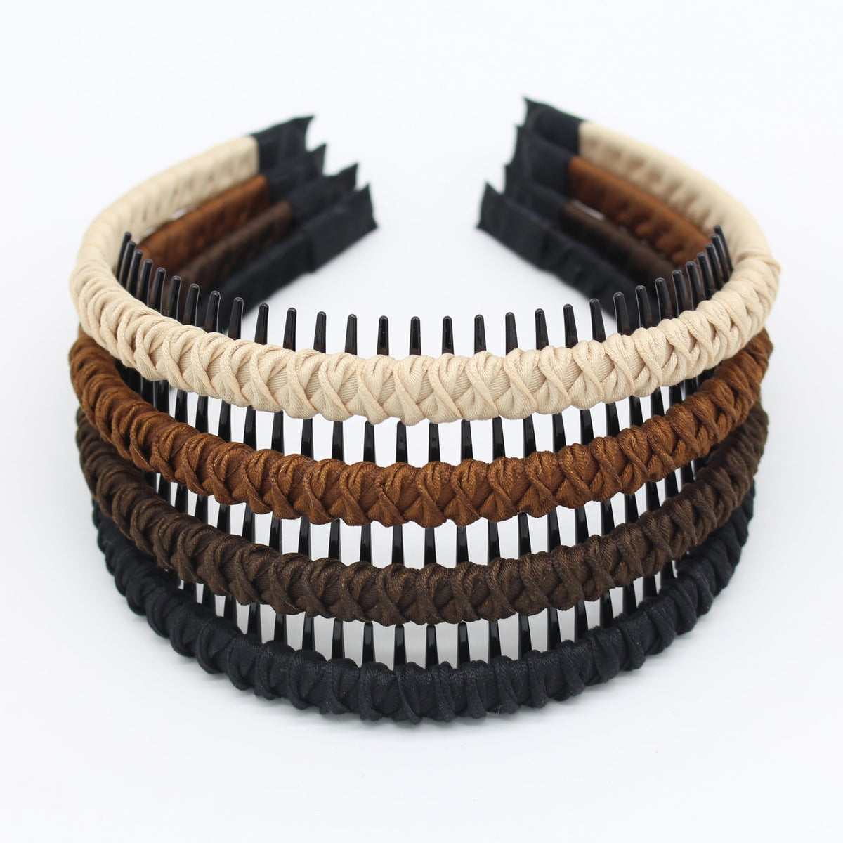 JOBAND front packaging showing four headbands and benefits