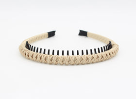 JOBAND headband in use during face washing keeping hair clear