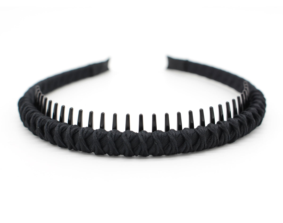 JOBAND headband in hand showing size and portability for travel convenience