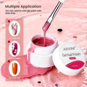 JODSONE brush pen detail showing fine tip for precise nail art control