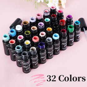 JODSONE color array of open bottles displaying vivid hues and easy selection