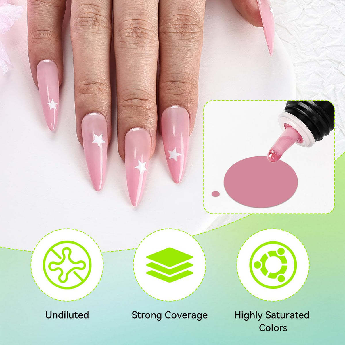 JODSONE fanned color swatches illustrating shade range for design choices
