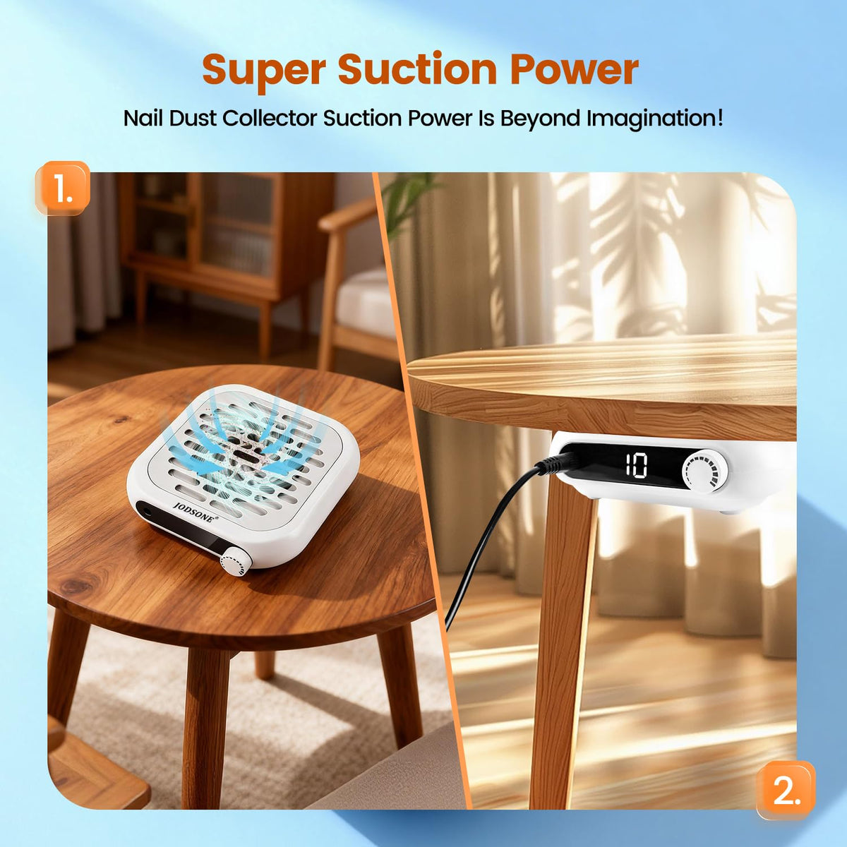 JODSONE disposable filters and filter paper set for easy debris disposal