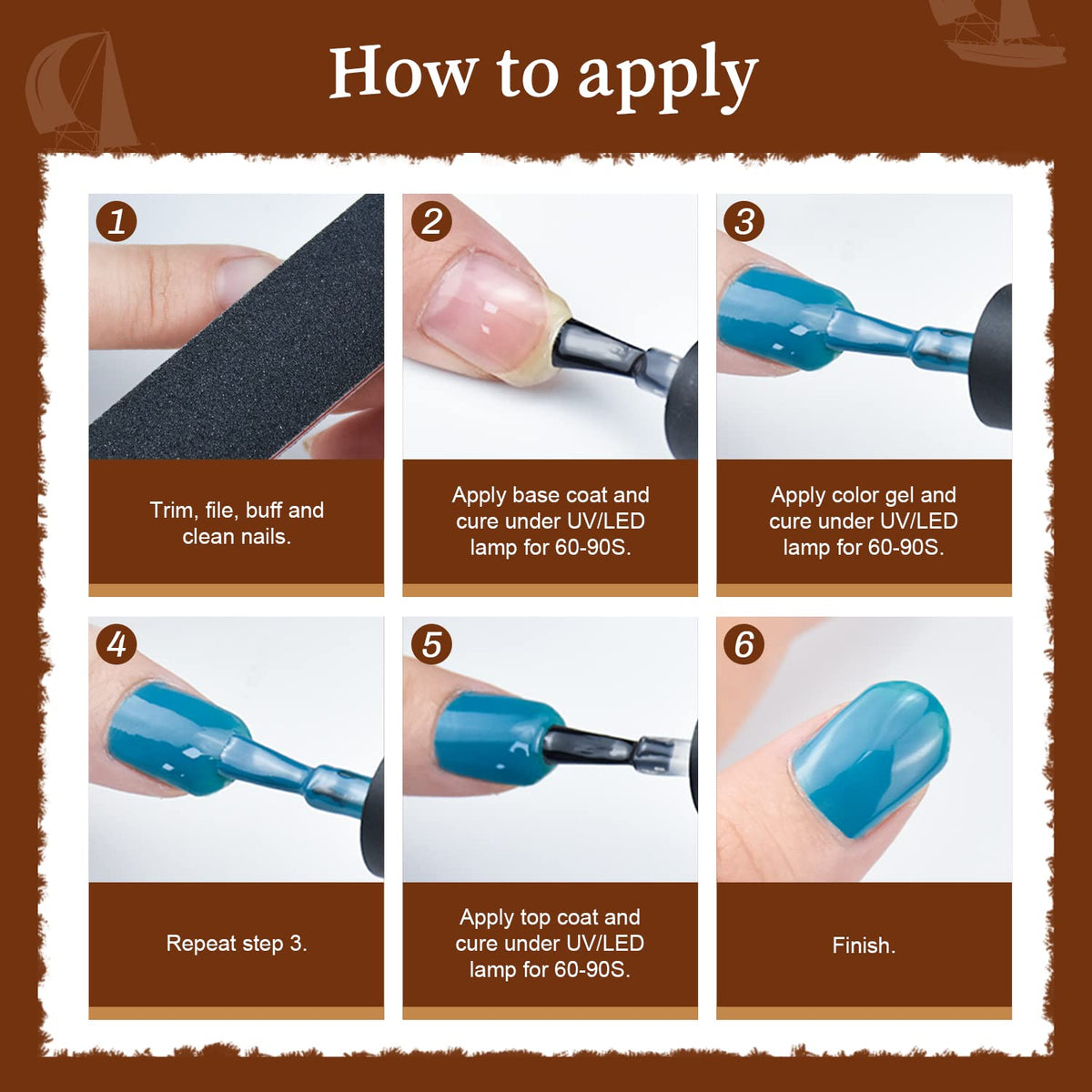 JODSONE finished manicure shown in lifestyle setting for style