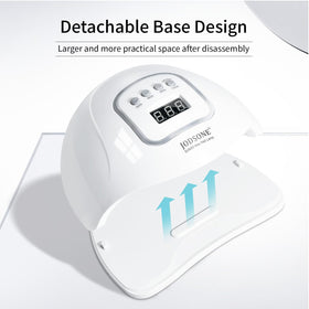 JODSONE foot in lamp demonstrating pedicure compatibility