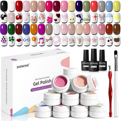 JODSONE front packaging showing 32-color gel set for full creative range