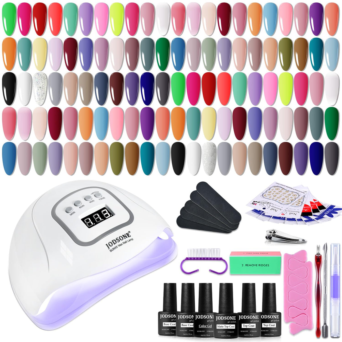 JODSONE full kit packaging showing complete 60-piece collection and portability