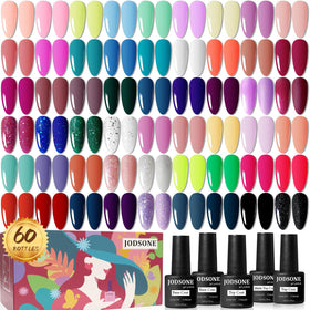 JODSONE front packaging showing complete 60-piece kit and variety of colors