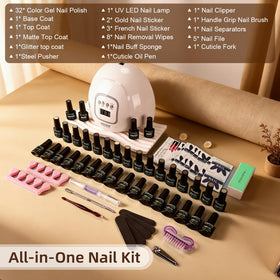 JODSONE gift-ready box open with contents visible, ideal present for manicure lovers
