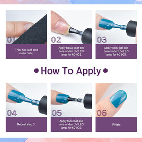 JODSONE hand using lamp curing nails demonstrating quick professional finish