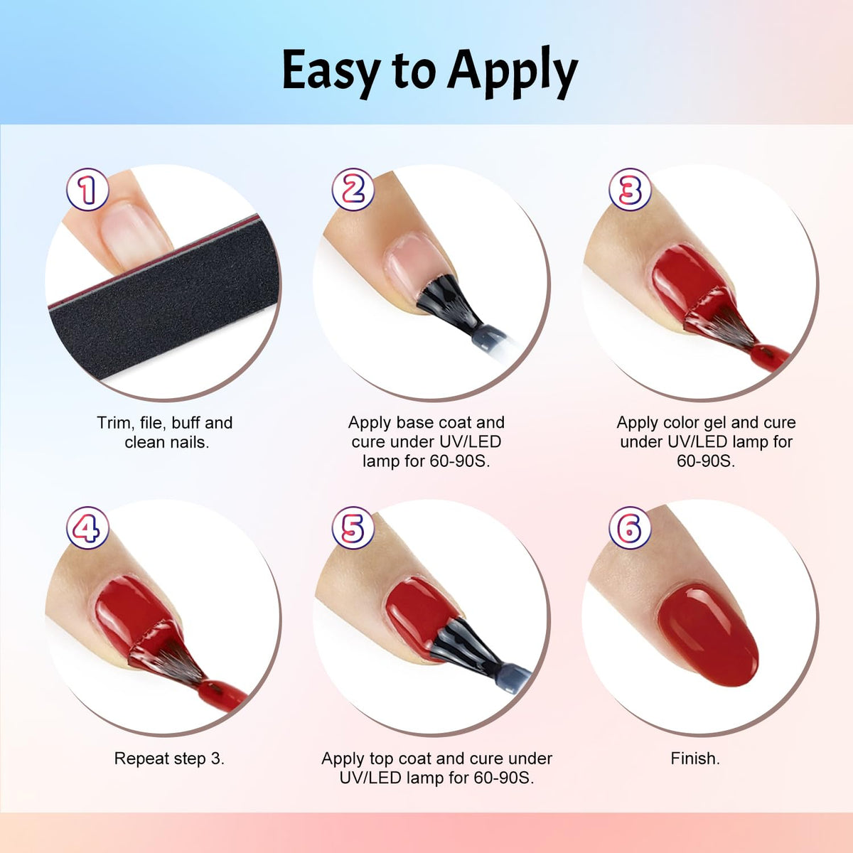 JODSONE lifestyle home manicure scene showing convenience and results