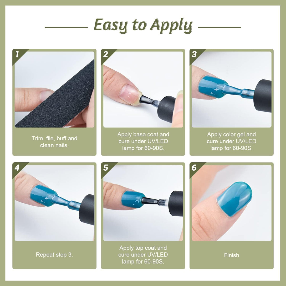 JODSONE lifestyle scene with finished nails, ideal for gifting