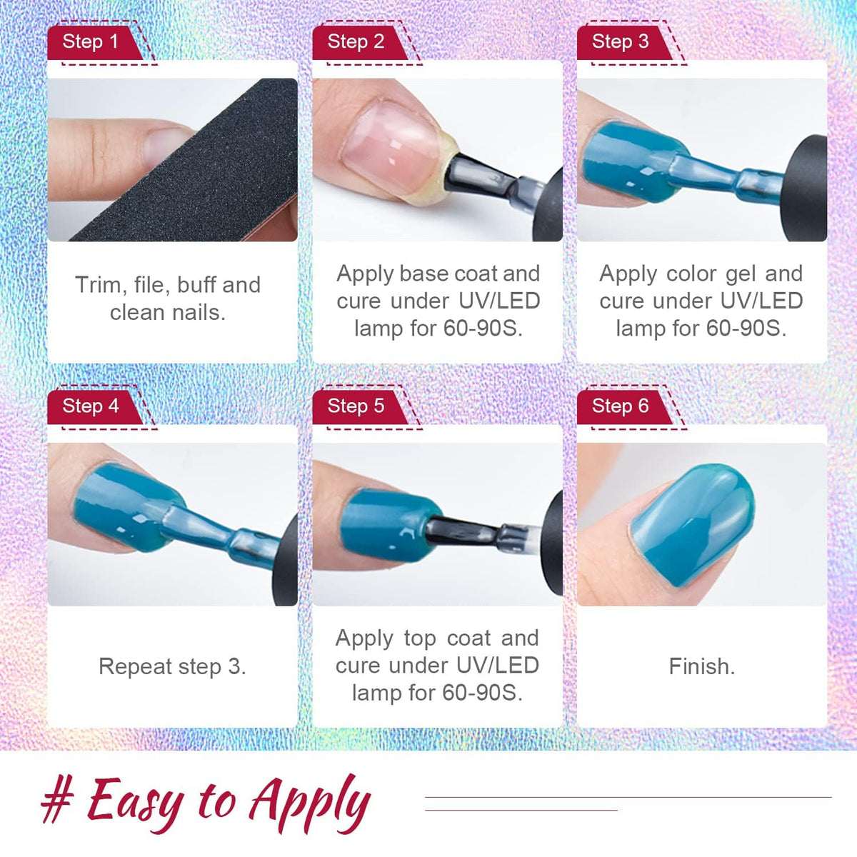 JODSONE lifestyle photo of party nails demonstrating glitter finish impact