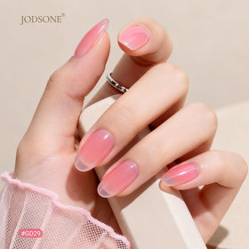 JODSONE matte top coat applied on nails showcasing modern velvety finish and muted elegance
