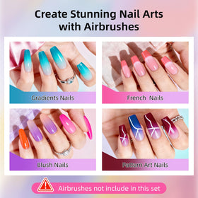 JODSONE finished ombré French nails on hand, showcases professional-looking results