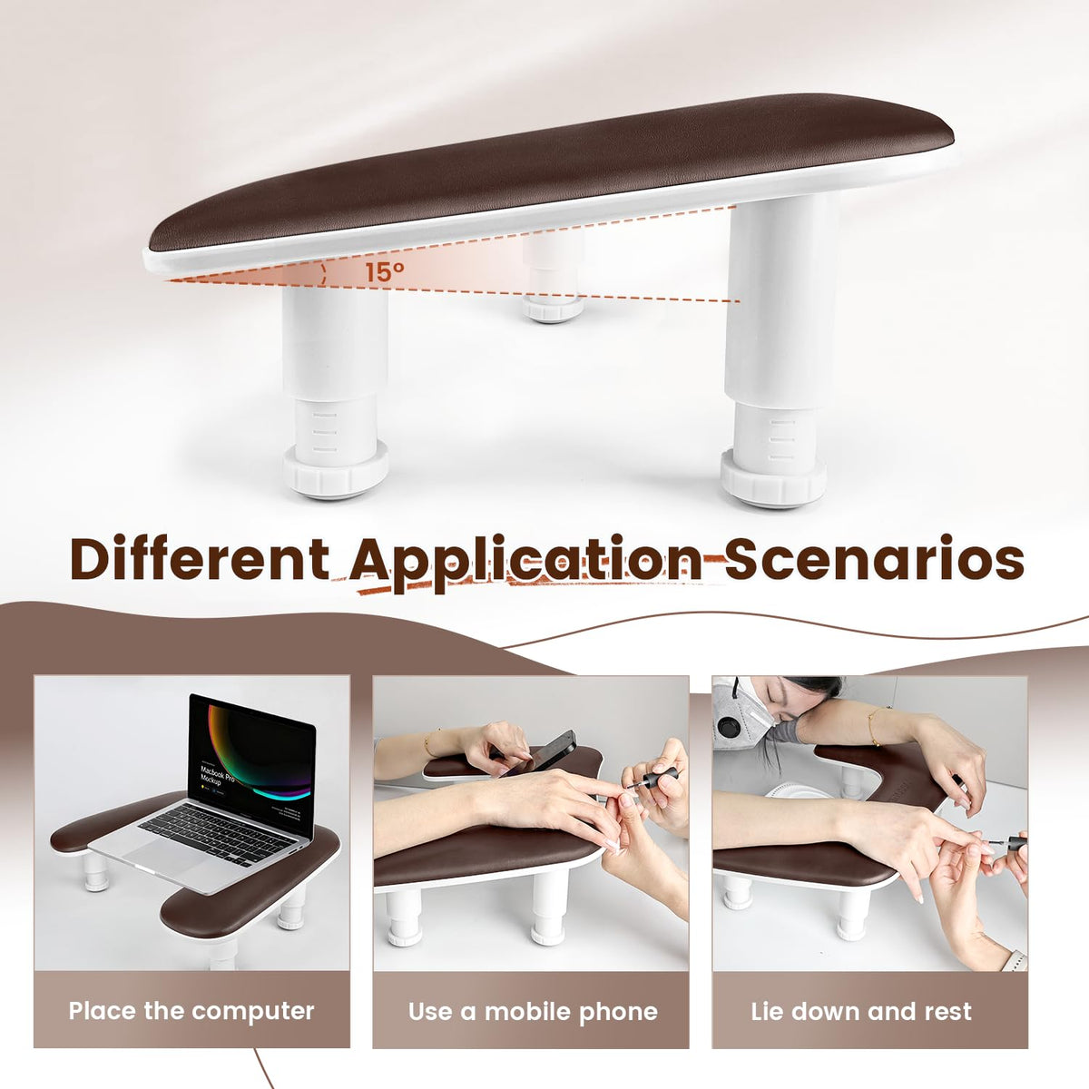 JODSONE phone holder rotated showing hands-free reference viewing benefit