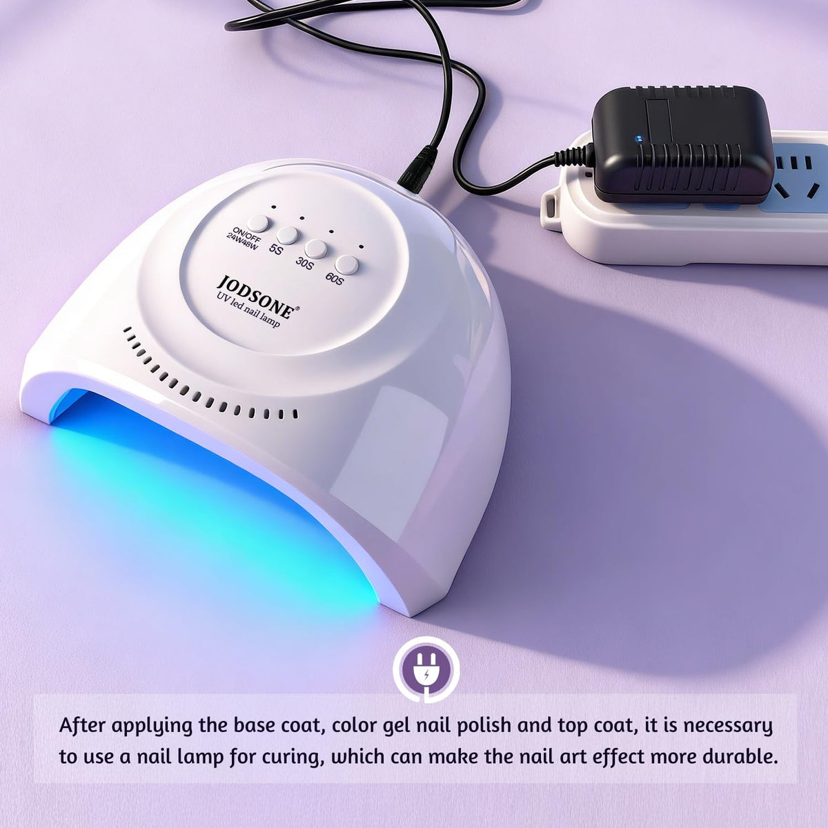 JODSONE scale size comparison demonstrating bottle size and travel-friendly