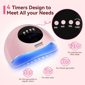 JODSONE side profile highlighting LED array for even gel curing benefit
