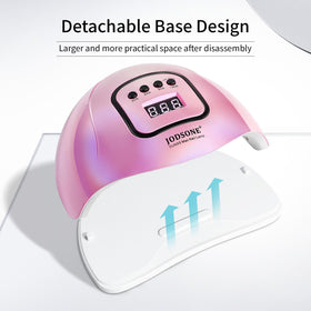JODSONE interior with foot shown demonstrating space benefit: fits pedicure use