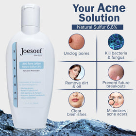 JOESOEF soap held in hand to show real size and travel-friendly benefit