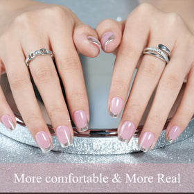 Jofay Fashion cat eye duo crystal berry and rock gray showing dimensional depth