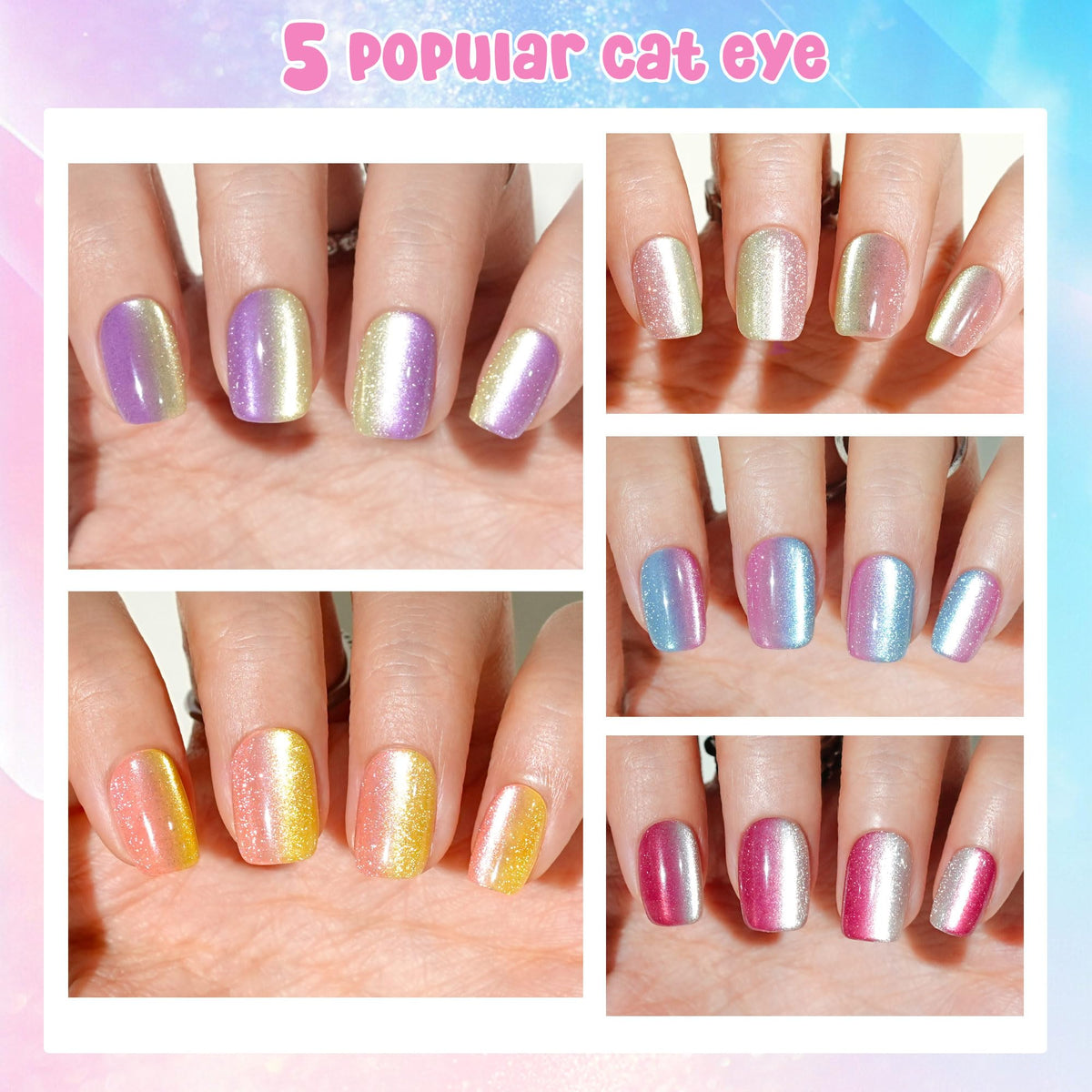 Jofay Fashion short press-on nails worn on hand demonstrating natural fit and everyday durability