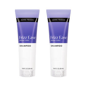 John Frieda front packaging showing clean curl-focused branding and benefits