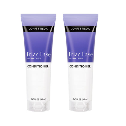 John Frieda front packaging showing conditioner and clear brand benefit