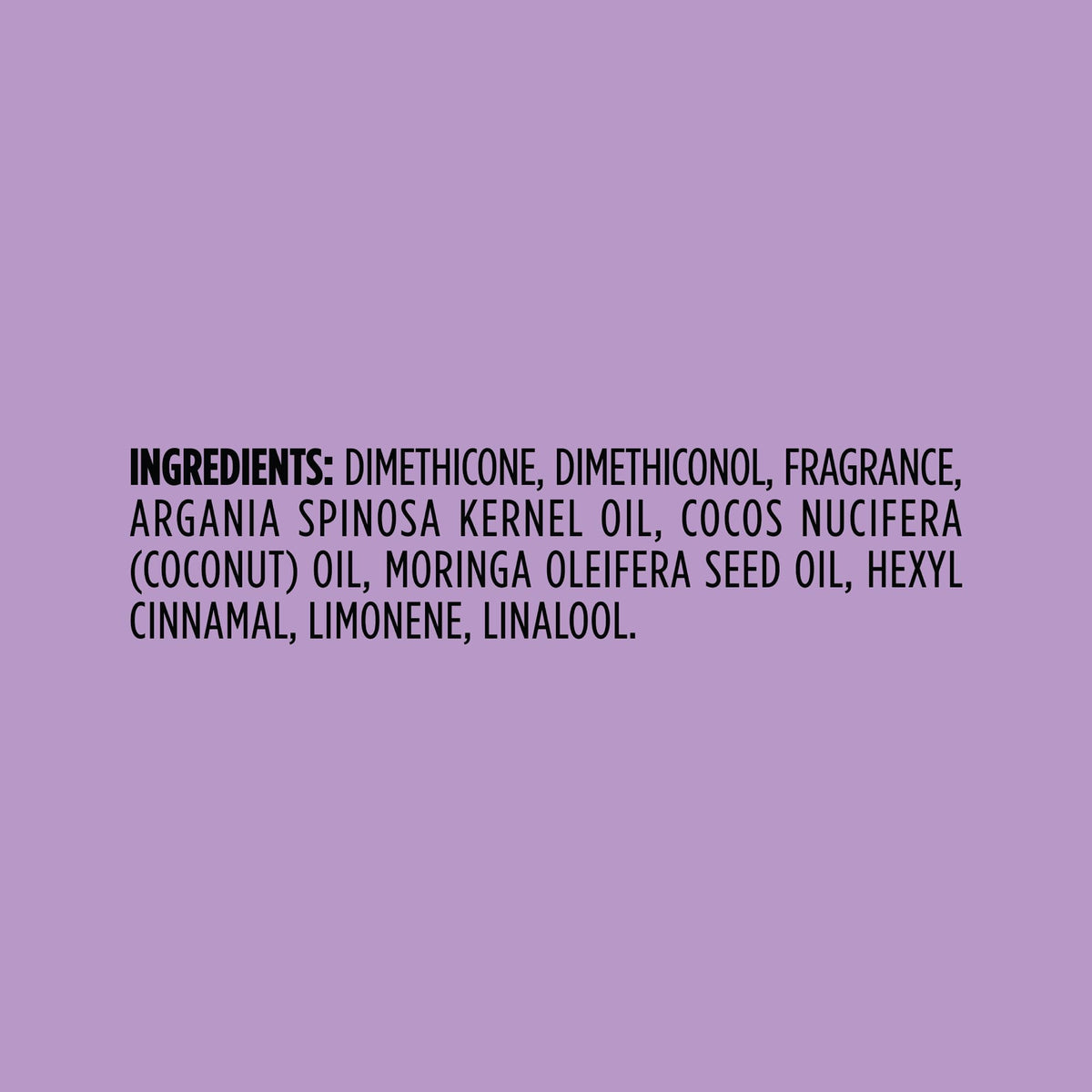 John Frieda oils lineup with argan coconut moringa showing nourishing ingredients